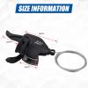 WEEROCK Bike Shifter Lever 21 Speeds 3x7 Thumb Gear Shift Lever for Mountain Bicycle view 2