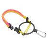 PATIKIL Water Bottle Holder, Paracord Handle Carrying Lanyard Strap Carrier with Ring for 12oz to 64oz Wide Mouth Bottles, Pink, Yellow view 1