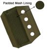 2 Pack Vest Shoulder Pads Fit 2" Shoulder Strap Comfort Soft Cushion Strap Pads Mesh Padded Lightweight for FCPC JPC Plate Carriersl Vests Sling Bags (Ranger Green) view 3