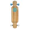 Yocaher Punked Bamboo Longboard Skateboard Freestyle 40" x 9.75"Cruiser w/BLACKWIDOW Premium Clear Grip Tape, Heavy Duty Aluminum Alloy Truck, 71mm Longboard Wheels (Geometrix) view 2