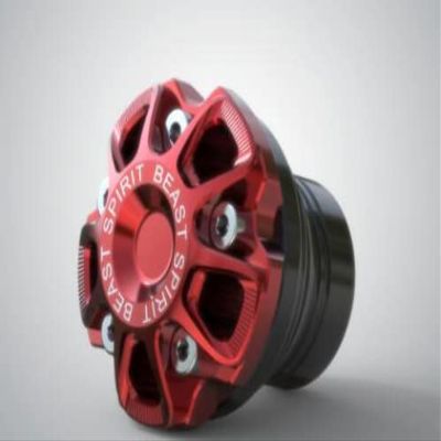 Spirit Beast Anti-Falling Cup for Dualtron Thunder 2 Victor Storm Ultra 2 Electric Scooter NIU UQi+ Motorcycle Anti-Fall Block (L8 Red)