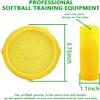 Softball Spinner Fastpitch, 12Inches Softball Training Equipment for Pitcher Overhand Thrower Training Aid Equipment for Sports Practice Softballs & Top Collegiate Program (Yello, 1 piece Yello) view 3