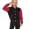 jeecoin Kids Baseball Jackets Girls Boys Varsity Jackets Casual Lightweight Sports Bomber Jacket School Jackets view 1