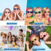 Morcheiong 16 Pack Kids Sunglasses Neon Colors SunglassesSunglasses Party Favors Goody Bag Fillers Fun Gift for Birthday Party Beach Pool Party view 4