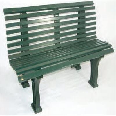 BuyBocceBalls Listing for Har-Tru - Tennis, Bocce, Golf Court Accessories - Benches - Har-Tru Deluxe Courtsider Court Bench - Green
