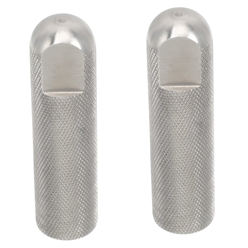 BESPORTBLE 1pair Wear-Resistant Stainless Steel -Skid Bike Pedals for Mountain and Road Biking Fit Foot Pegs for Front and Rear Axles