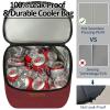 Camping Cooler Backpack 30 Cans, Soft Backpack Coolers Insulated Leak Proof Travel Cooler Bag Waterproof Lunch Picnic Beach Work Trip Thermal Bag Drink Beverage Beer Cooler Wine view 2