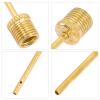 BESPORTBLE 100pcs Ball Pump Needle Kit Metal Pump Needles for Inflatables for Sports Balls view 2