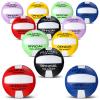Jexine 12 Piece Regulation Size 5 Soft Volleyballs with Pump and Needles, Suitable for Indoor and Outdoor Play, Durable Polyurethane Material view 1