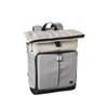 Wilson Lifestyle Foldover Tennis Backpack - Grey/Blue, Holds up to 2 Rackets view 1
