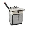 Wilson Lifestyle Foldover Tennis Backpack - Grey/Blue, Holds up to 2 Rackets view 2