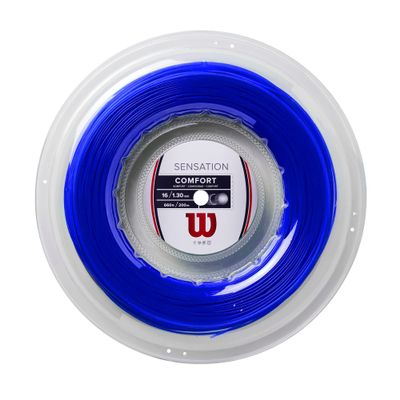 Wilson Sensation 16 Tennis String - 200m Reel, Blue