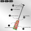 Z&J SPORT Adjustable Dragon Boat Paddle, IDBF Approved Carbon Fiber Paddle, Graphic Paddle with Adjuster for Dragon Boat Race with Adjustable T Handle (Range: 43-52 /110cm-132cm) (MJ378) view 4