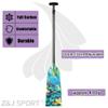 Z&J SPORT Adjustable Dragon Boat Paddle, IDBF Approved Carbon Fiber Paddle, Graphic Paddle with Adjuster for Dragon Boat Race with Adjustable T Handle (Range: 43-52 /110cm-132cm) (LZ251) view 3
