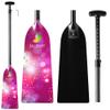 Z&J SPORT Adjustable Dragon Boat Paddle, IDBF Approved Carbon Fiber Paddle, Graphic Paddle with Adjuster for Dragon Boat Race with Adjustable T Handle (Range: 43-52 /110cm-132cm) (FY04) view 1