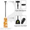 Z&J SPORT Adjustable Dragon Boat Paddle, IDBF Approved Carbon Fiber Paddle, Graphic Paddle with Adjuster for Dragon Boat Race with Adjustable T Handle (Range: 43-52 /110cm-132cm) (YW398) view 3
