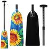 Z&J SPORT Adjustable Dragon Boat Paddle, IDBF Approved Carbon Fiber Paddle, Graphic Paddle with Adjuster for Dragon Boat Race with Adjustable T Handle (Range: 43-52 /110cm-132cm) (KH101) view 1