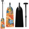 Z&J SPORT Adjustable Dragon Boat Paddle, IDBF Approved Carbon Fiber Paddle, Graphic Paddle with Adjuster for Dragon Boat Race with Adjustable T Handle (Range: 43-52 /110cm-132cm) (YW364) view 1