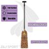 Z&J SPORT Adjustable Dragon Boat Paddle, IDBF Approved Carbon Fiber Paddle, Graphic Paddle with Adjuster for Dragon Boat Race with Adjustable T Handle (Range: 43-52 /110cm-132cm) (HJ07) view 3