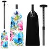 Z&J SPORT Adjustable Dragon Boat Paddle, IDBF Approved Carbon Fiber Paddle, Graphic Paddle with Adjuster for Dragon Boat Race with Adjustable T Handle (Range: 43-52 /110cm-132cm) (LH216) view 1