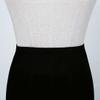 Women's 3 Layer Mermaid Petticoat Fishtail Underskirt Hoopless Crinoline Floor Length Trumpet Slips for Wedding (Black) view 4