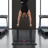Dip Bar Heavy Duty Dip Stands Adjustable Fitness Workout Parallel Bars for Tricep Dips, Pull-Ups, Black, 440 LBS Loading Capacity view 2