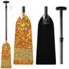 Z&J SPORT Adjustable Dragon Boat Paddle, IDBF Approved Carbon Fiber Paddle, Graphic Paddle with Adjuster for Dragon Boat Race with Adjustable T Handle (Range: 43-52 /110cm-132cm) (YM288) view 1