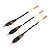 Akozon Float Fishing, Fishing Bobber Floats Set, 3Pcs 1.5 6g 5g 4g Wooden Balsa waggler Posen Loaded Bobbers Tackle Accessory view 4