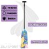 Z&J SPORT Adjustable Dragon Boat Paddle, IDBF Approved Carbon Fiber Paddle, Graphic Paddle with Adjuster for Dragon Boat Race with Adjustable T Handle (Range: 43-52 /110cm-132cm) (KP245) view 4