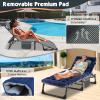 MOPHOTO Folding Camping Cot for Adults, Heavy Duty Sleeping Cot for Adults Portable Sleeping Bed Outdoor Cot Bed for Home Camp Office Use view 4