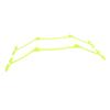 Akozon Speed Training Hurdles, 2pcs Football Soccer Aids Adjustable Multipurpose portable hurdle for Yellow Hurdle Set (2pcs) view 2