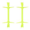 Akozon Speed Training Hurdles, 2pcs Football Soccer Aids Adjustable Multipurpose portable hurdle for Yellow Hurdle Set (2pcs) view 3