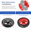 ulip Split Hub Set Xiaomi Scooter Rear Wheel Hub Repair Spare Parts Rear Solid Tire Rim Wheel Replacement for Xiaomi Pro Pro2 Electric Scooter (97.2mm) view 3