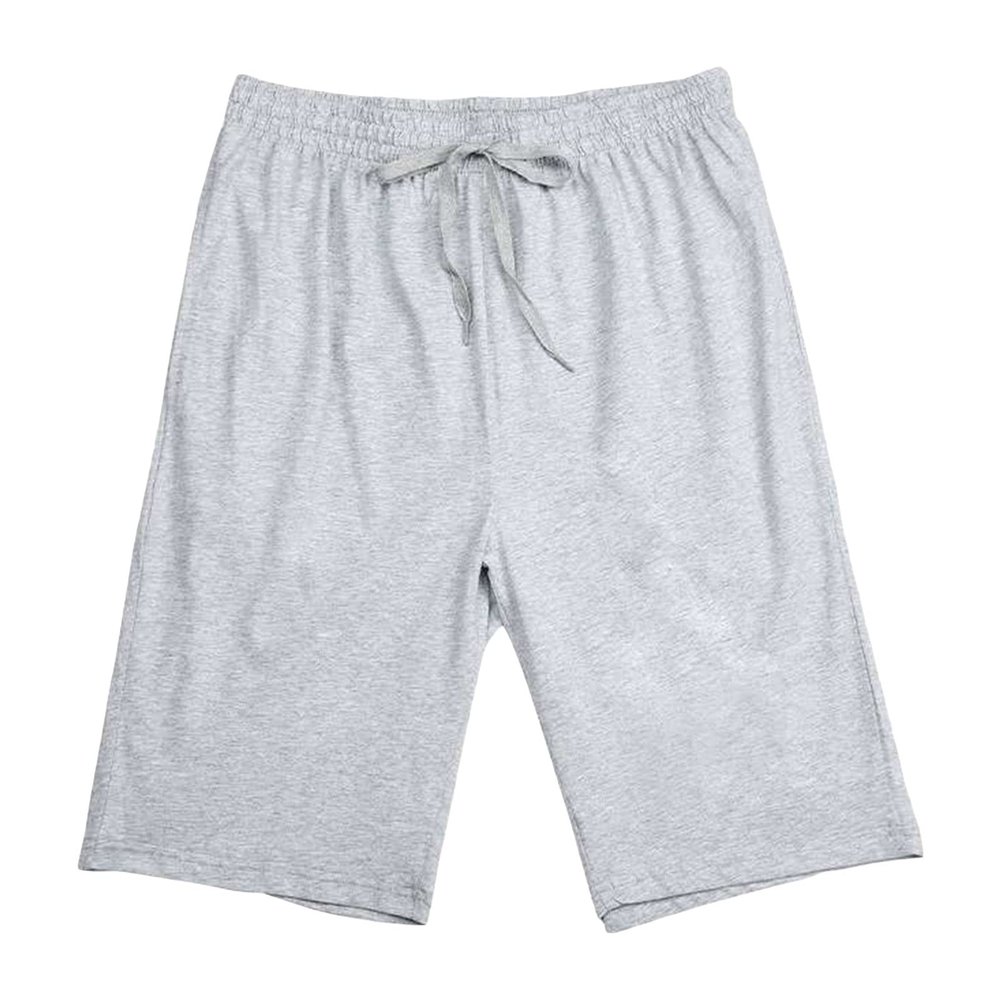 JEsilunmaMY Summer Running Shorts for Men Casual Elastic Waist Drawstring Lounge Shorts Stylish Outdoor Jogger Sweat Shorts (Grey,X-Large)
