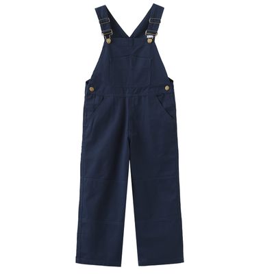 GRANDWISH Boys Canvas Bib Overalls, Kid's Navy Overalls, 8