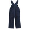GRANDWISH Boys Canvas Bib Overalls, Kid's Navy Overalls, 8 view 2