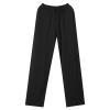 JEsilunmaMY Casual Pajama Pants for Men Plus Size Stretch Athletic Jogger Sweatpants Elastic Waist Solid Color Lounge Pants (Black,X-Large) view 1