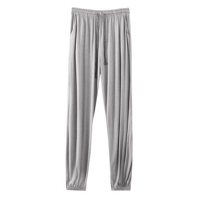 JEsilunmaMY Men's Athletic Sweatpants Plus Size Casual Pajama Pants with Elastic Waist Solid Color Thin Sleep Lounge Pants (Light Grey,XX-Large)