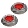 pistro 2pcs Inline Roller Skates Replacement Wheels Bearing 72mm 76mm 80mm - 80mm view 1