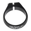 pistro Mountain Road Seatpost Seat Post Clamp 34.9mm Bike Fixed Parts Alloy - Black view 1