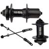 pistro Bicycle Axle Wheel Hub - 32/36H Front and Rear Bike Hub Set, Aluminum Alloy Quick Release Lever Skewers Axle, 1 Pair - 32H Cassette Hubs view 1
