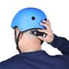 pistro Adjustable Safety Vented Scaffolding Work at Height Climbing Hard Hat - Blue view 2