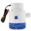 pistro High Flow Submersible Marine Bilge Pumps Boat Plumbing Electric Water Pumps, Vibrationless Silent Operation - 3700GPH 12V view 2