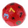 pistro Mini Official Size 2 Kids Football Soccer Ball for Unisex Boys Girls - Red view 1