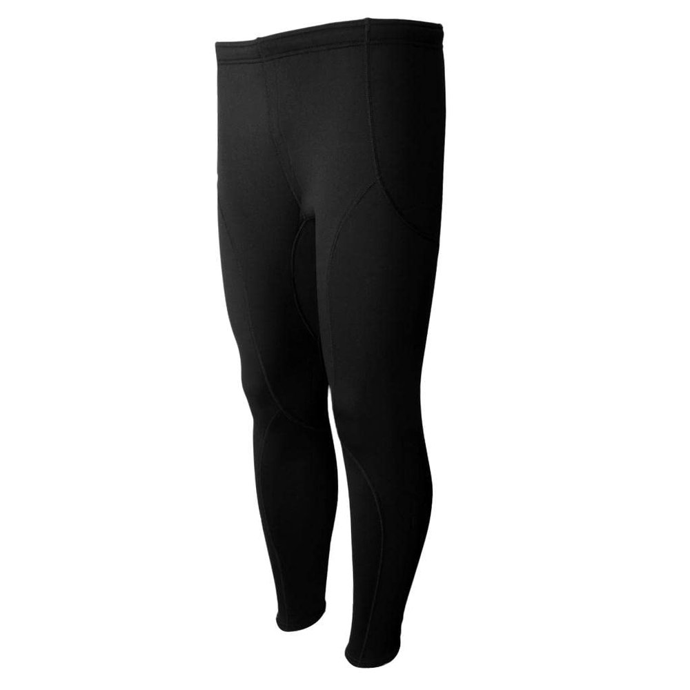 pistro 1.5mm Neoprene Diving Pants for Men Women Winter Swimming Rowing Sailing Surfing Wetsuit Trousers Keep Warm Black - Black, L