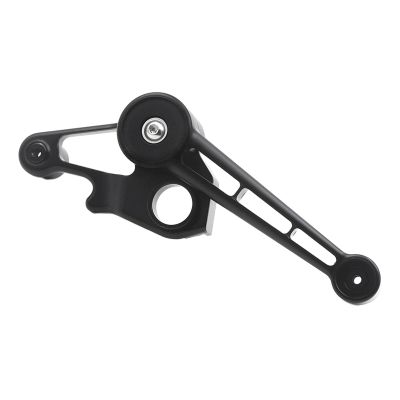 pistro Bicycle Chain Tensioner 2/6 Speed Lightweight Rear Derailleur for Cycling Adapter - Black