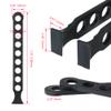 Rubber Strap, Rubber Chain Strap for UTV for Golf Cart for Mini Bike Rack Replace 2-70732, 20073, 4 Pack view 2