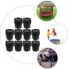 BESPORTBLE Trampoline Accessory Pads 10 Pack Non-Slip Mute Rubber Leg Covers for Rebounder view 3