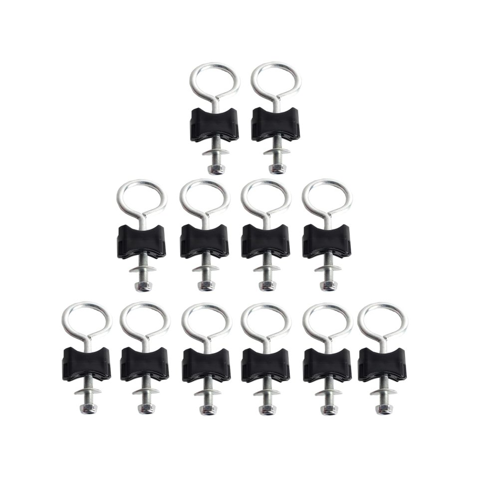 Trampoline Accessories Trampoline Screws Screws to fix The Trampoline Suitable for Large Trampolines(Round Screw 6mm-12pack)