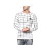 Caliph Impex Full Sleeves 100% Cotton Crew Neck T-Shirt for Men's White view 1